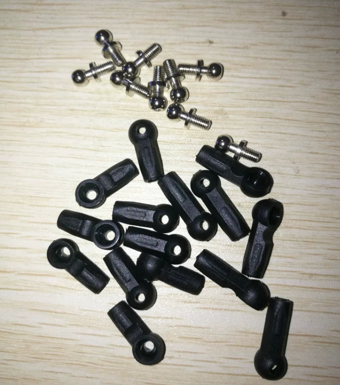 4.8 Ball Head Rubber Cap for 1/10 Tamiya YOKOMO YD2 Sakura CS MST Rc Drift Car 10pcs