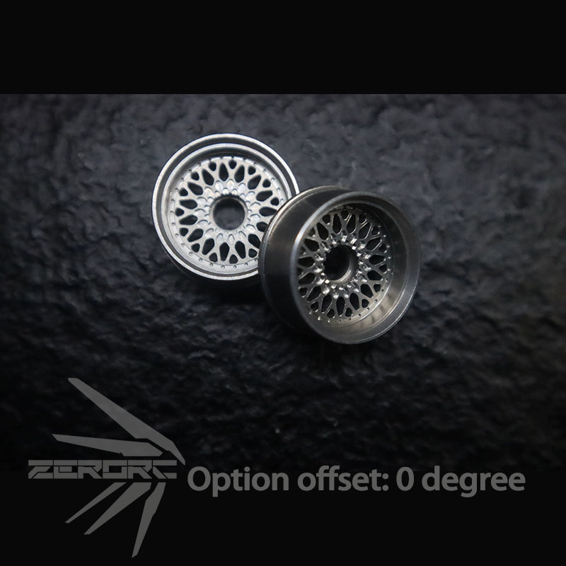 Zerorc Rw00s 1/24 RC Drift Car MR03 BBS 22mm Metal Wheels