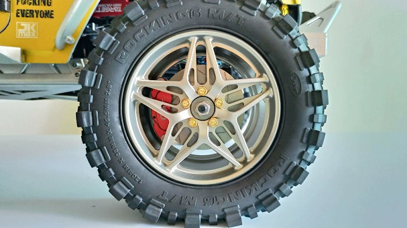 CAPO JKMAX 1/8 Rc Car Large Brake Disc 4pcs for 2.8 Inch Wheels