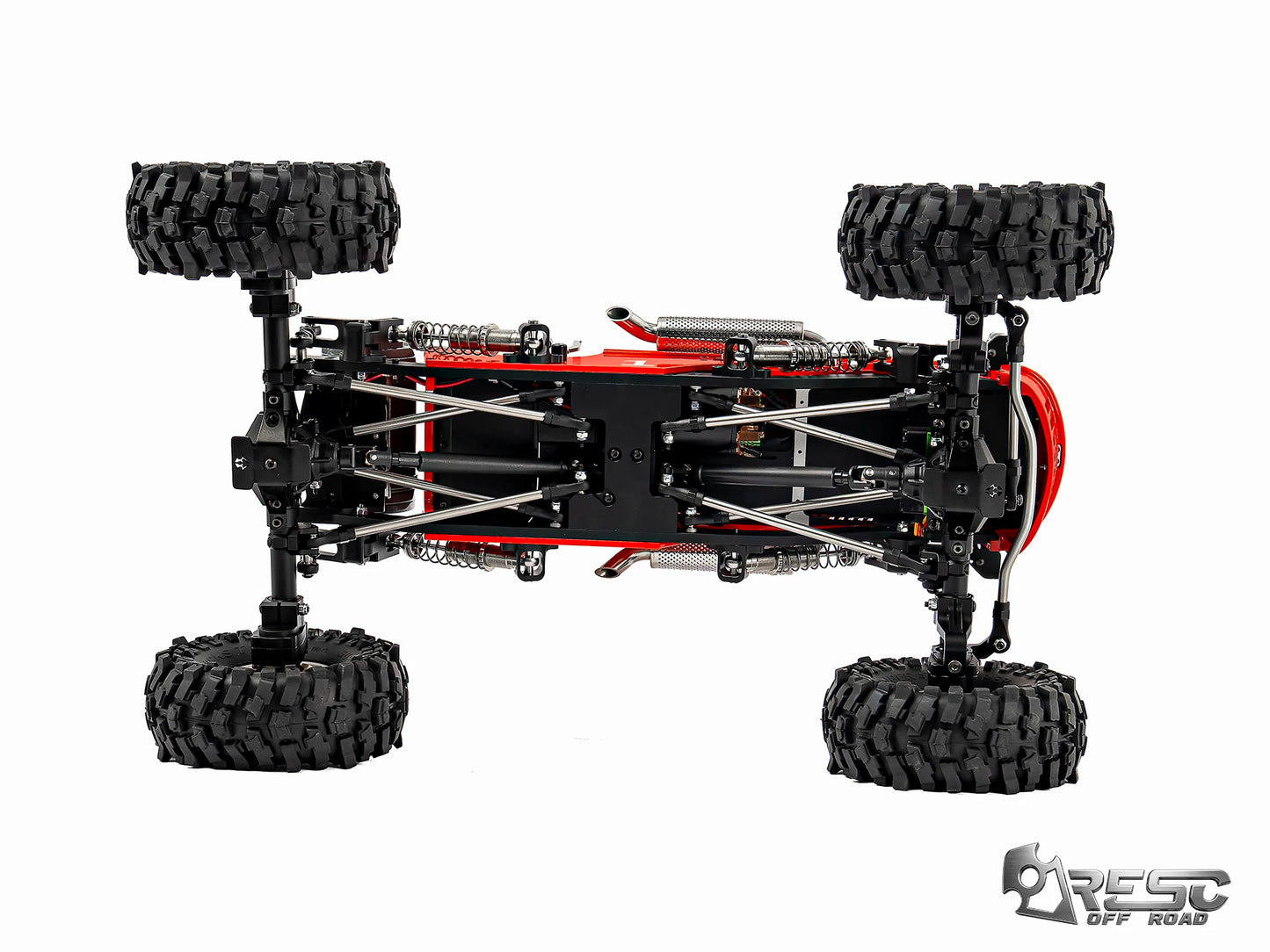 ARESC TG1 1/10 All Metal RC CAR Red Coated RTR