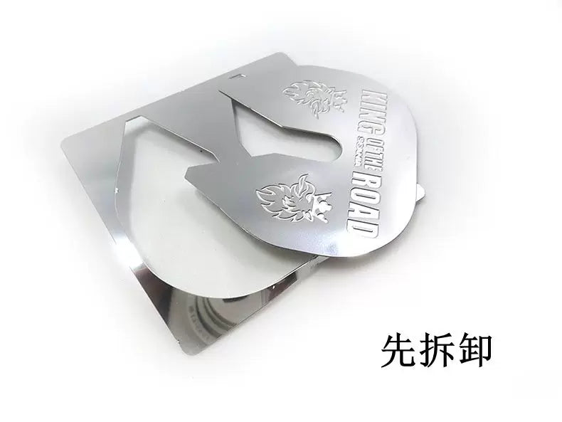 KAYA 1/14 Tamiya SCANIA 770S Man Actros Rc Tractor Plate Decorative Metal Plate 272