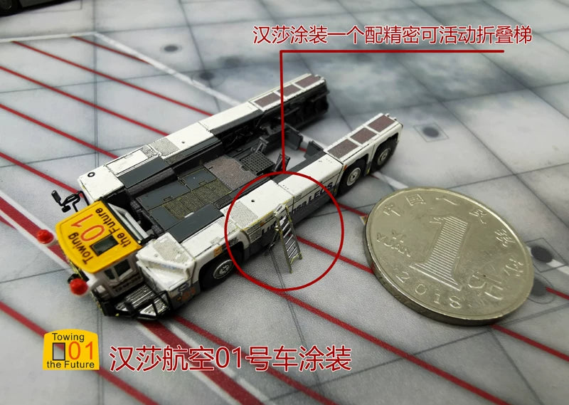 1:200 AST-1X1360 Passenger Aircraft Model Wheel Tractor Metal Model