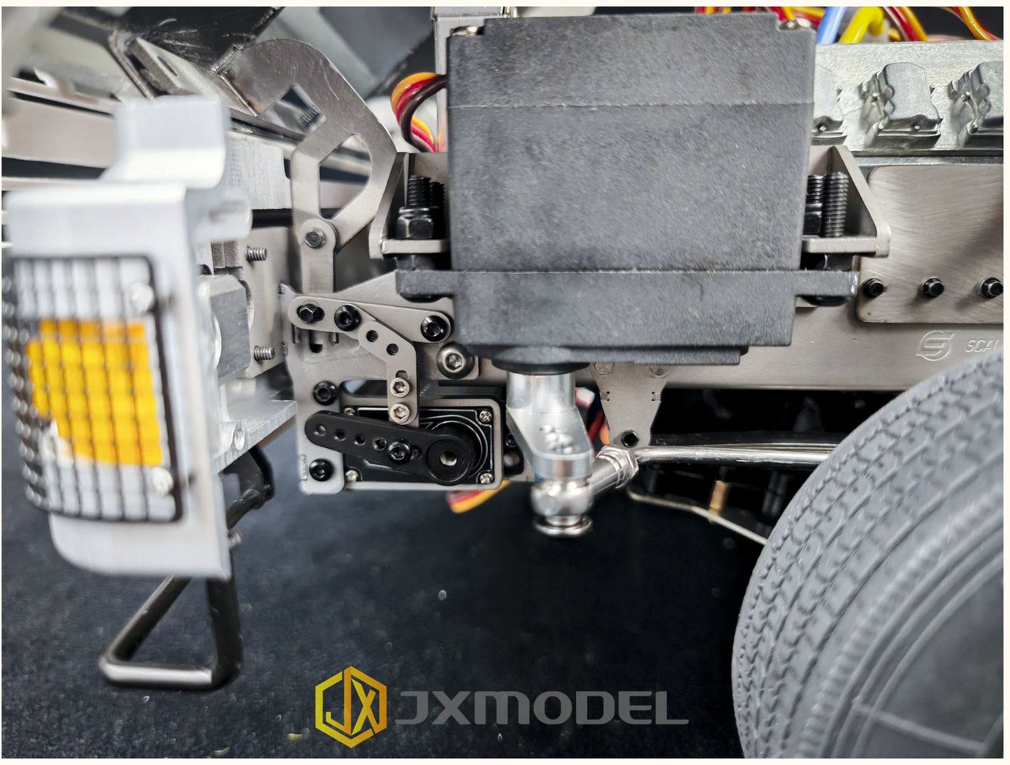 JXMODEL JX-F2000 1/14 MAN F2000 RC TRACTOR Cab Front Electronic Suspension Mounting Kit
