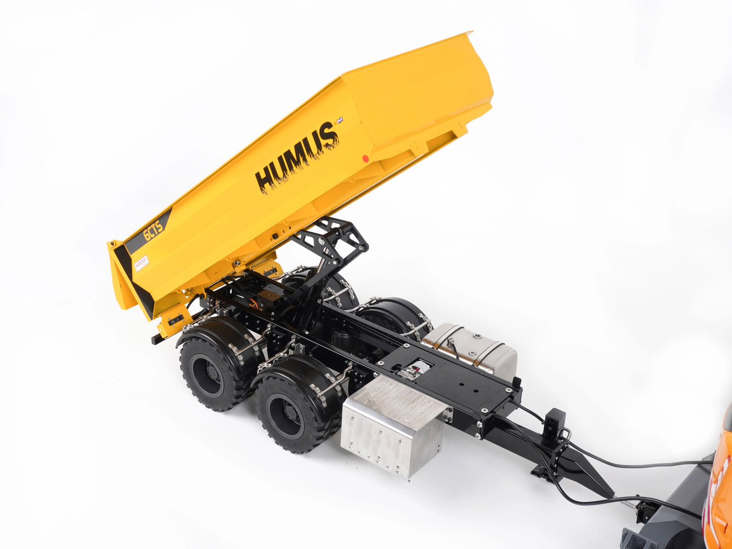 CUT HOBBY C900 1/14 RC Hydraulic Metal Dump Two AXLE Trailer