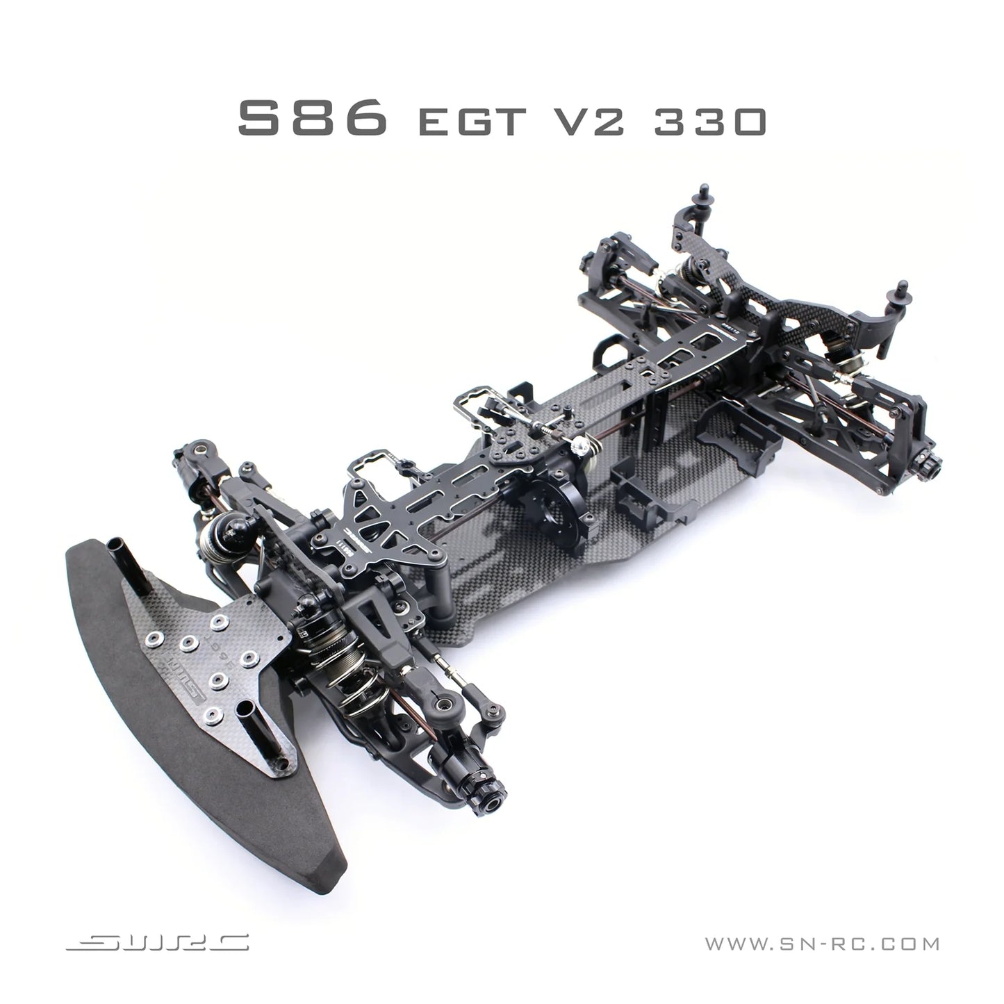 SNRC S86EGT V2 330 360 406 1/8 Rc Car Frame KIT