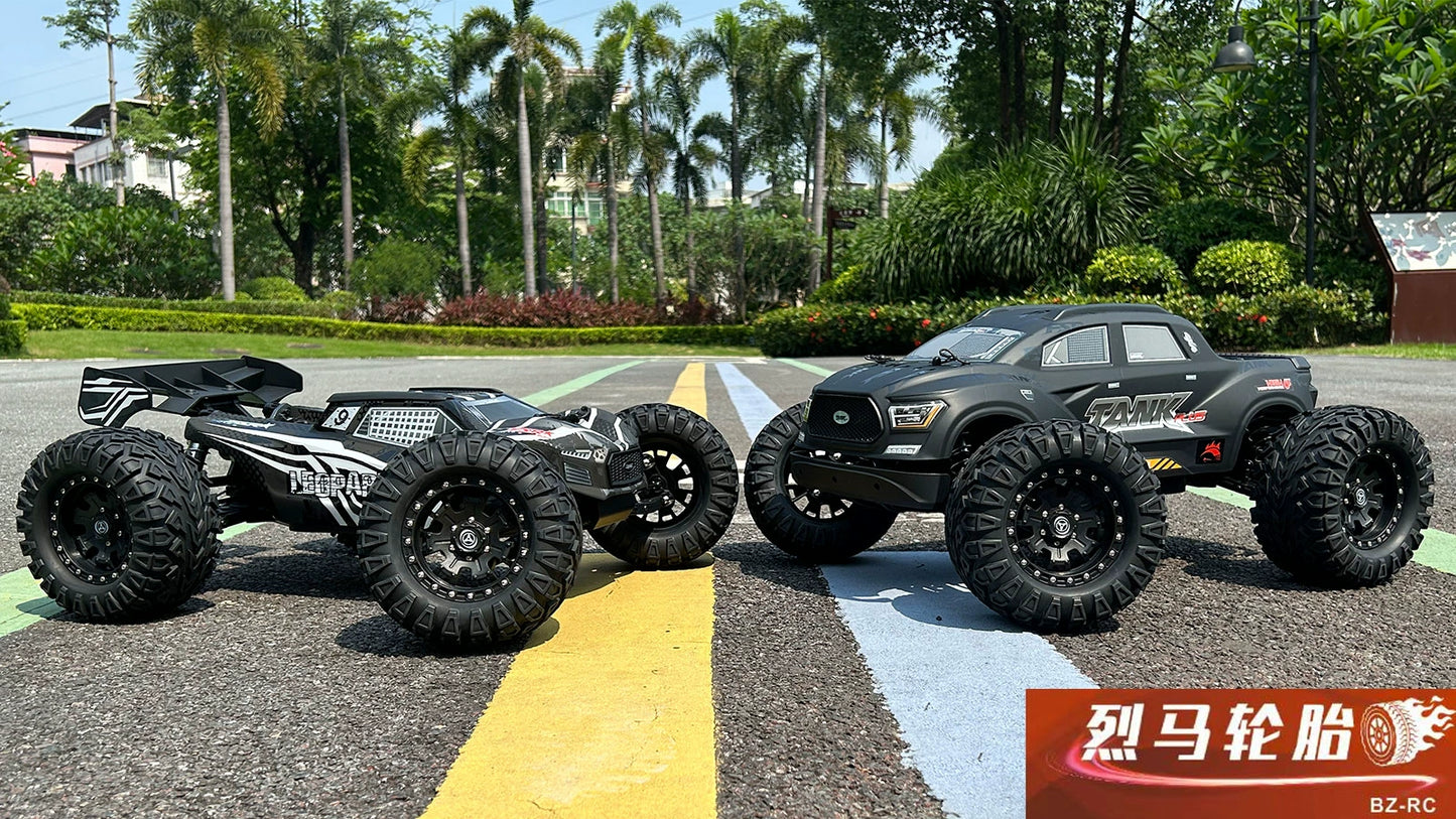 Fsr 1/8 Tank Cheetah Rc Car Tire Removable Coupling Diameter 170mm