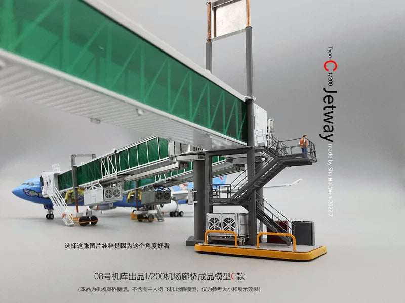 1:200 Miniature Airliner Scene Alloy Gangway Bridge  Model