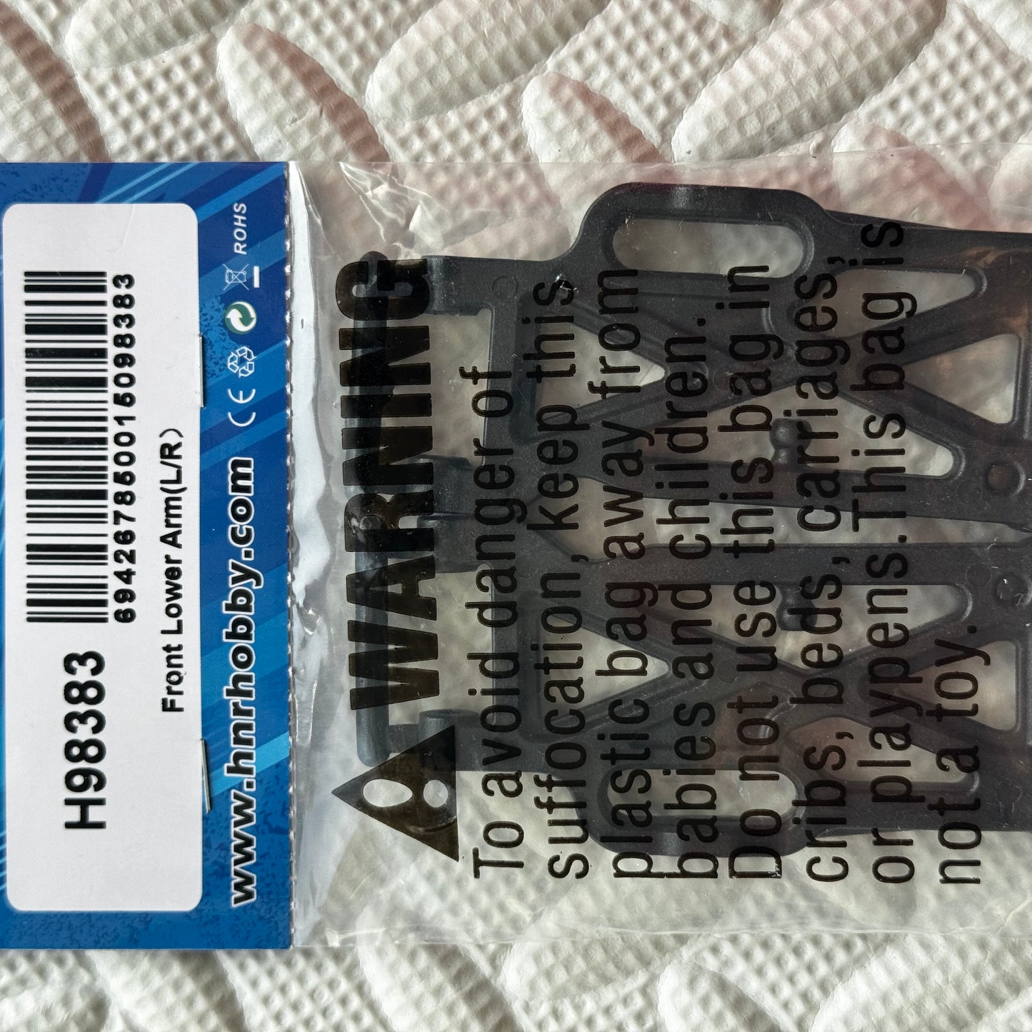 HNR H9806 SATURN 1/10 RC CAR Part H98383 Front Swing Arm (left/right)