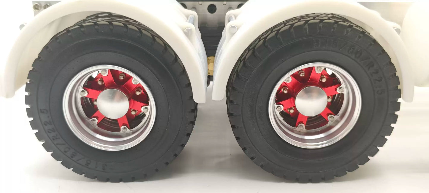 JDMODEL JDM-220 JDM-221 1:14 RC Truck Metal Banner Front and Rear Wheel Hub 1 Pair