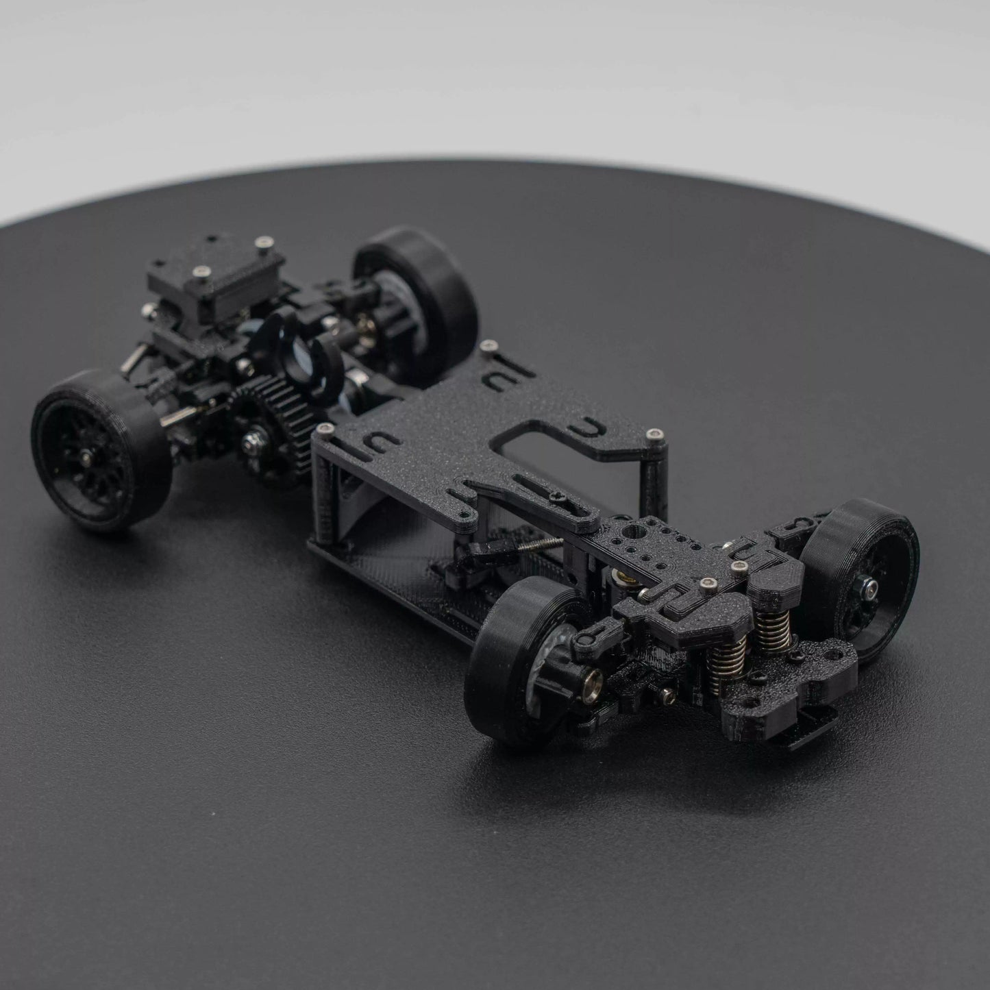 ZDRC V2.0 1/24 3d Printed Plastic Rwd Drift Frame Kit