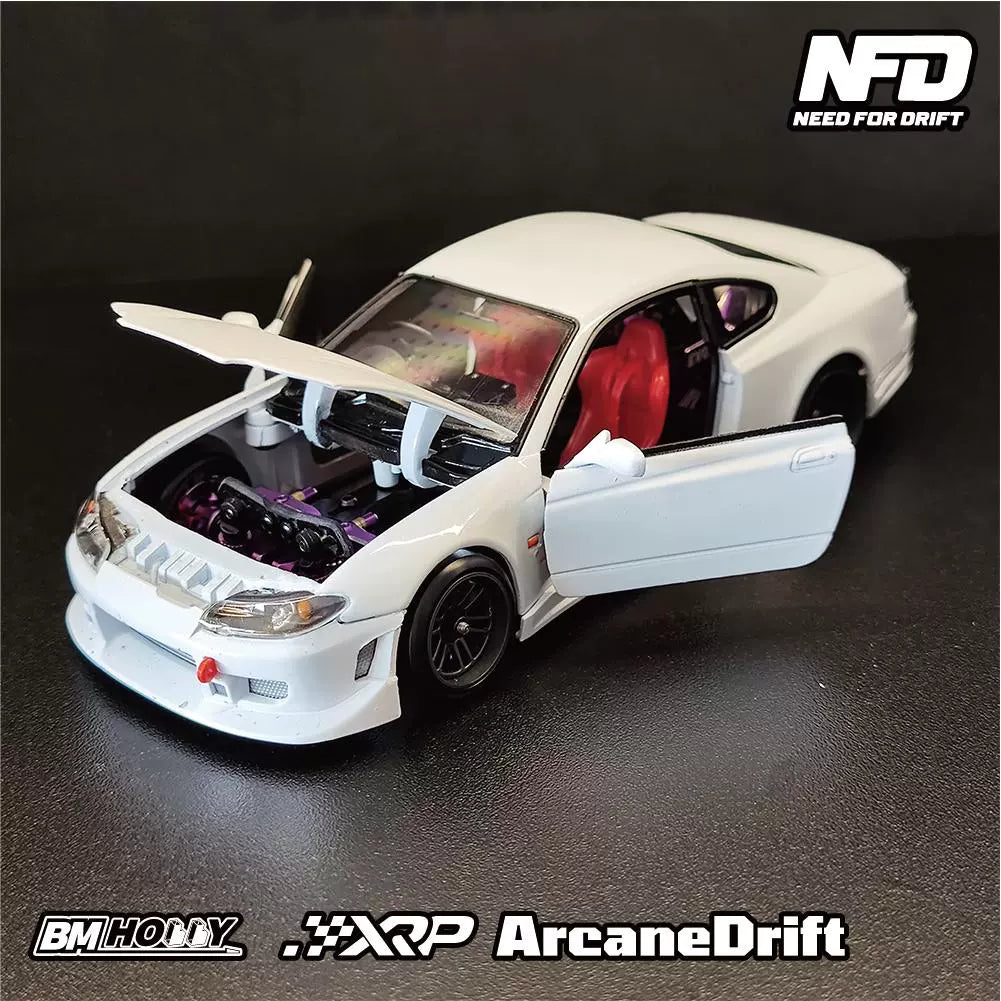 BMHOBBY BMRACING NFD S15 1/24 Rwd Rc Drift Car RTR