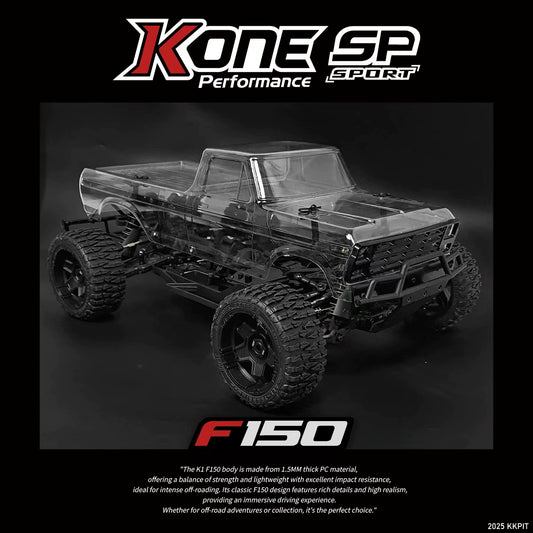 1/10 KKPIT KONE-M SP F150 Rc Pickup CS040 Transparent Frame ARR