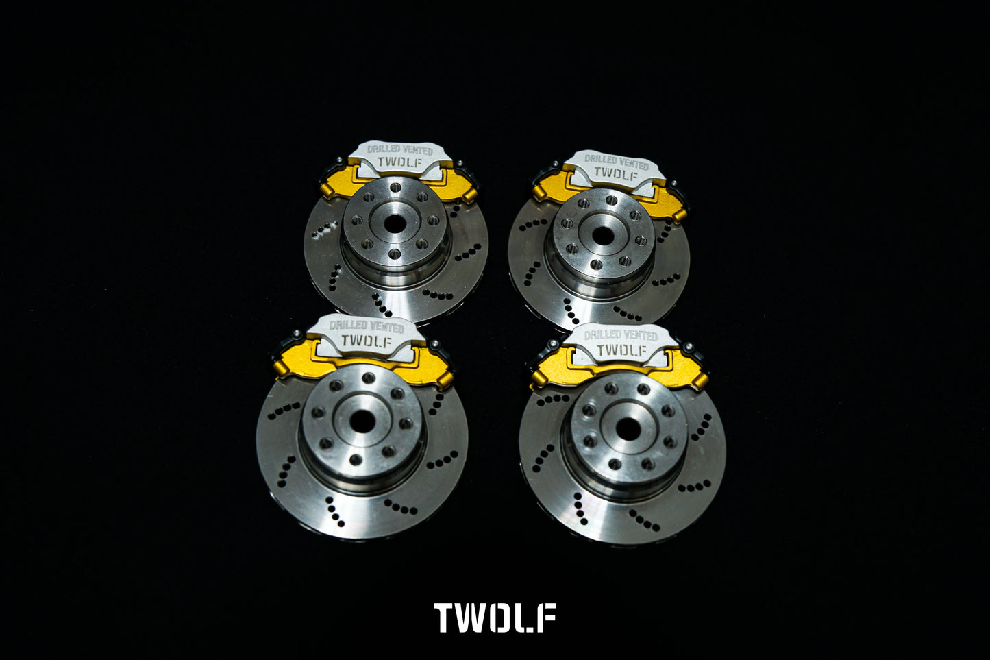TWOLF M715 1/8 Rc Car Disc Brake Caliper Pedal Op Parts