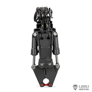 LESU 1/14 Aoue-956 RC Hydraulic Excavator Metal Mechanical Claw Hydraulic Pliers Bucket