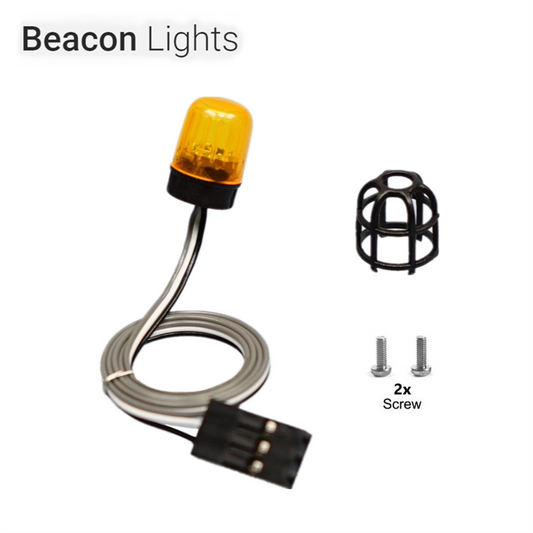 JUWUBA 1/14 TAMIYA RC TRACTOR 360 Degree Rotating Light DC 5V XZD-01J