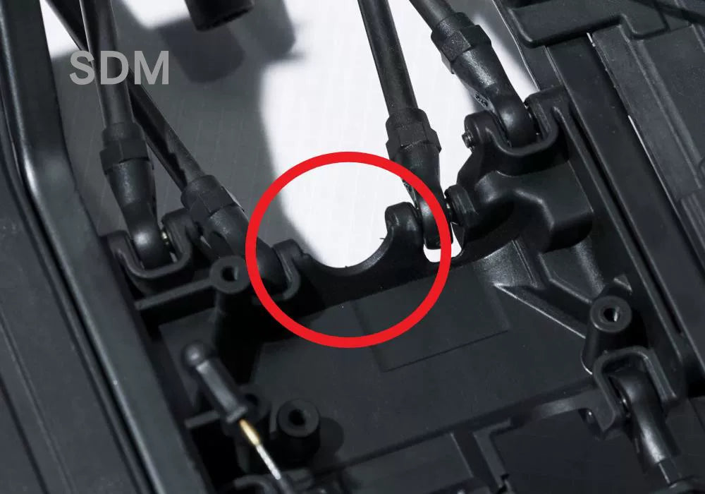 SDM TRX4 1/10 Rc Car Disconnect Drive Kit DIG Tank U-Turn Function