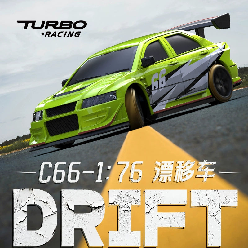 TURBO RACING 1:76 C66 DRIFT CAR RTR