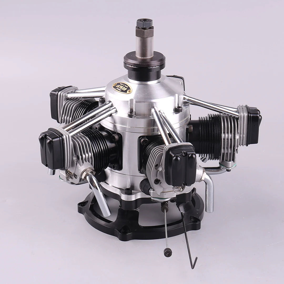 ASP FS400AR Five-cylinder Methanol Engine 65cc for Rc Fixed-wing Aircraft