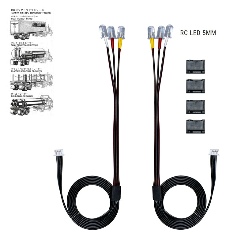 JWB TAMIYA 1/14 RC TRACTOR DTX-V11 DRX-V11 Wireless Light Control System