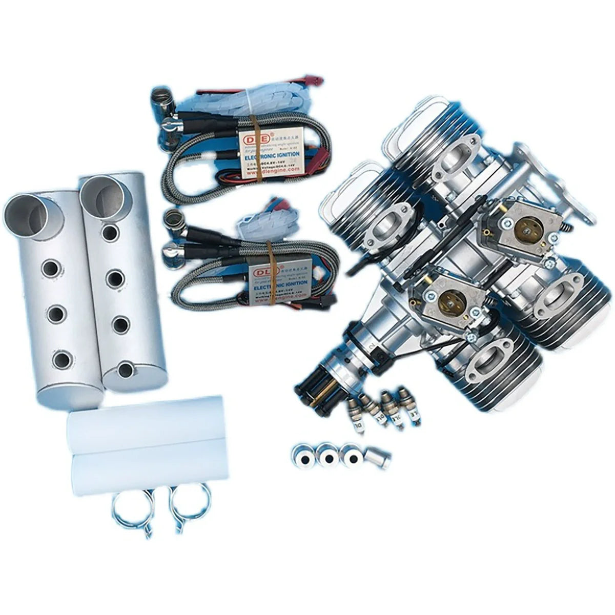 DLE 120 T4 Four-cylinder Gasoline Engine 120CC for Rc Fixed-wing Aircraft