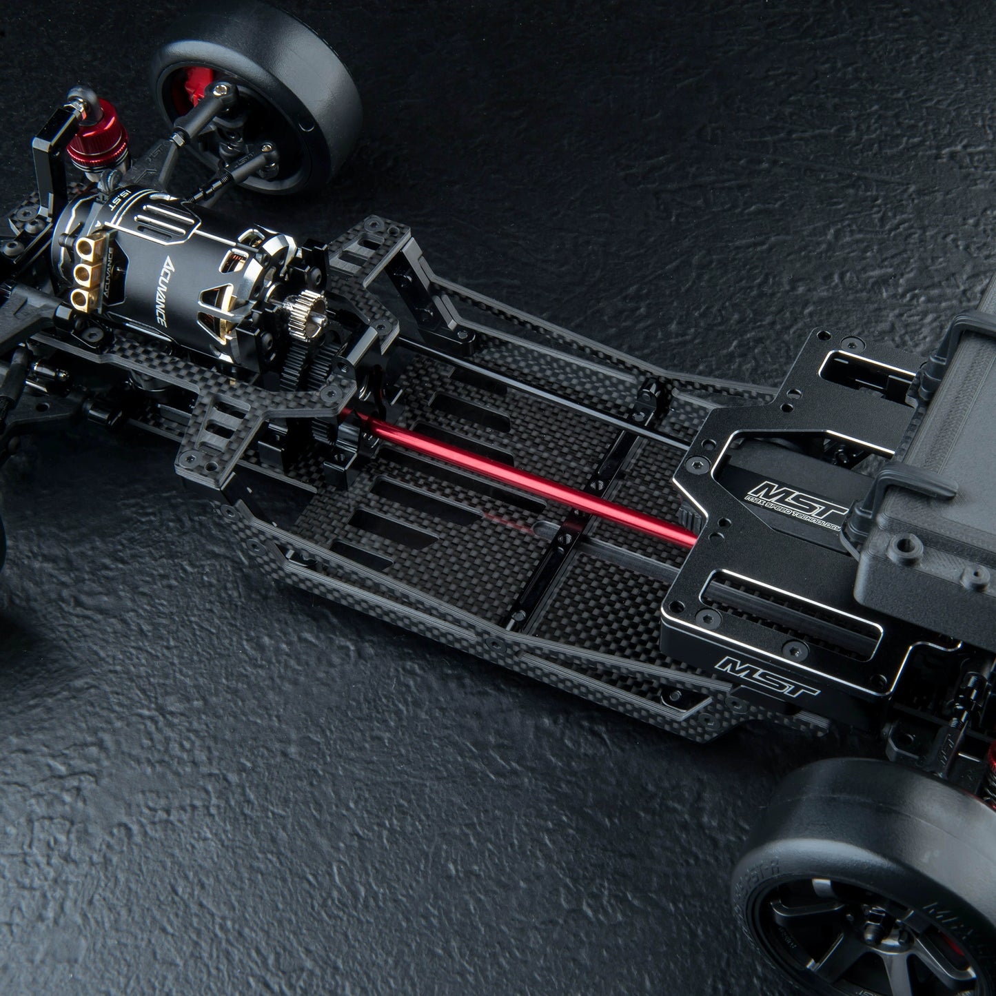 MST FRX 1/0 Rc Drift Car Lightweight Carbon Fiber Chassis 210717
