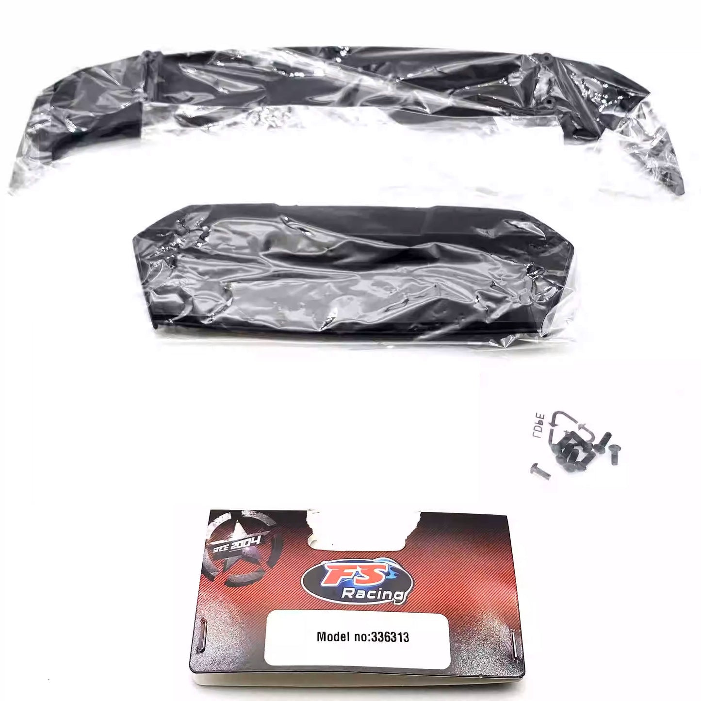 FS RACING FSR 1/7 GT RC CAR Tail + Intake Barrier 336313