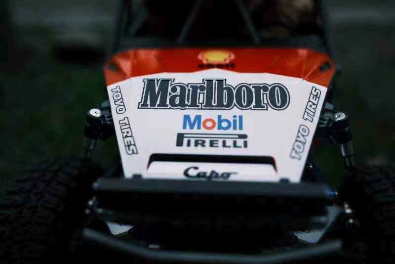 CAPO QUEEN CD1582X 1/8  Remote Control Climbing Car Body Sticker