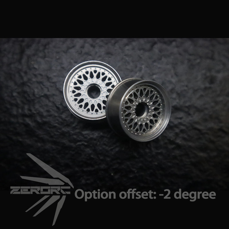 Zerorc Rw00s 1/24 RC Drift Car MR03 BBS 22mm Metal Wheels