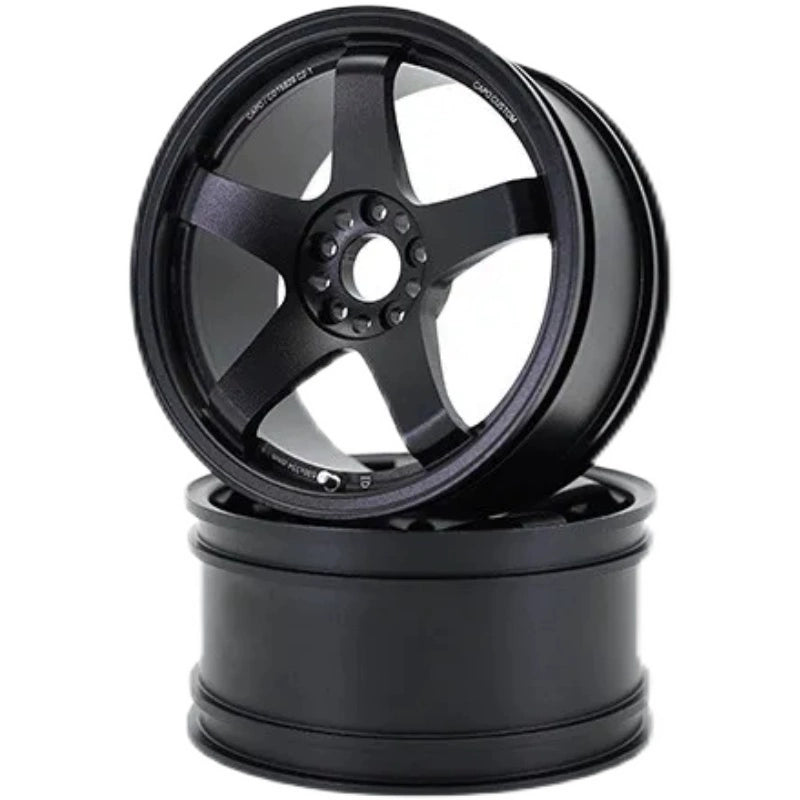 Gt R R34 Tire Rim Capo R34 GTR 1/8 Rc Car Five-spoke Aluminum Alloy Wheel Hub Drift Tire ...