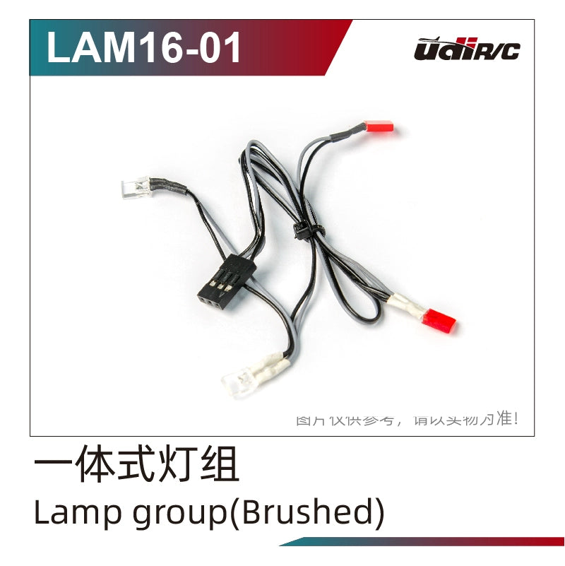 UDIRC M16 1610s RC CAR Original Electrical Equipment Parts/Motor/ESC/Receiver/Servo/Light Set