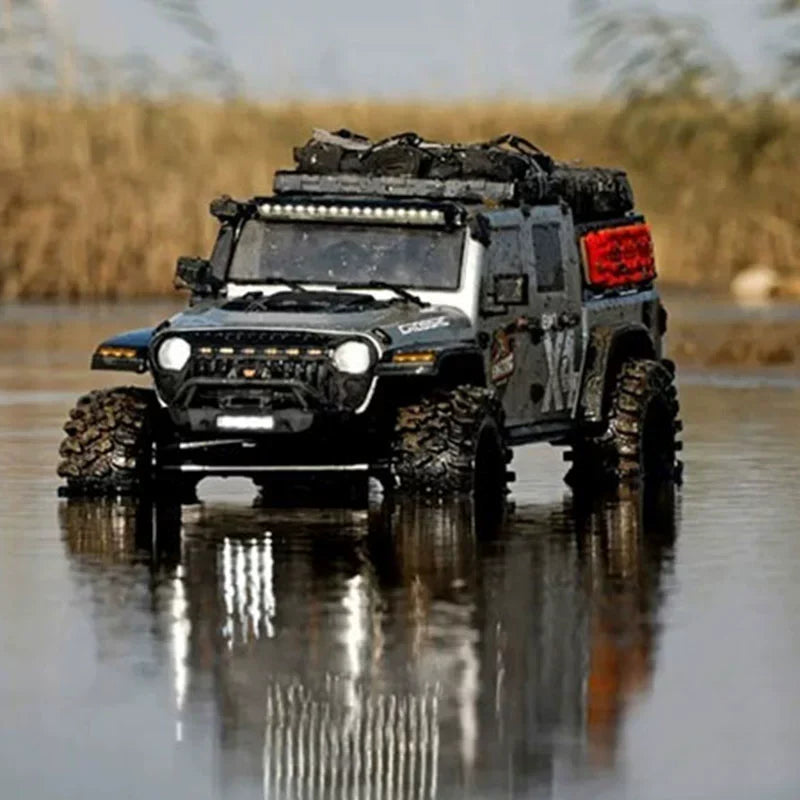 CROSSRC EMO X4 Big Leopard 1/8 Brushless Rc Climbing Vehicle 4WD Off-Road Vehicle RTR