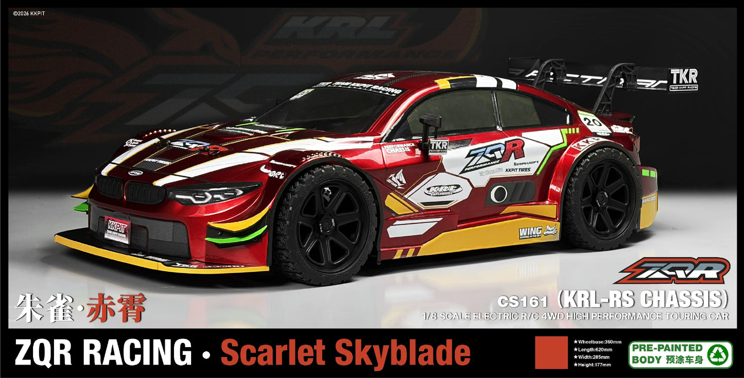 KKPIT 1/8 ZQR Racing Rc Car Kit Arr KRL-RS 360MM Wheelbase