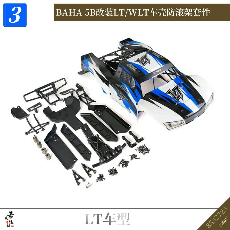 ROVAN 1/5 Car BAHA 5B Rc Car Modified LT/WLT 5t Shell Roll Cage Kit