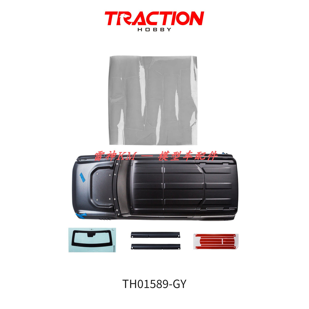 TRACTION HOBBY KM 1/8 BRONCO BRUSHLESS Remote Control Car shell TH01589