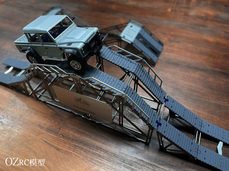 Capo CUB Caporacing 1/18 Metal Climbing Site Three-piece Set