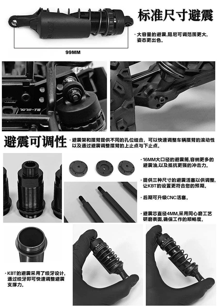 KKPIT KBT SP RC CAR KIT ARR