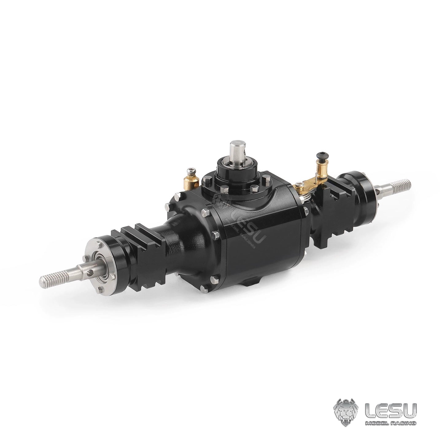 1/14 WA100M-8 Loader with Differential Lock Front Axle Rear Axle RD-2039 Gear Ratio 1:3 RC Axle Model