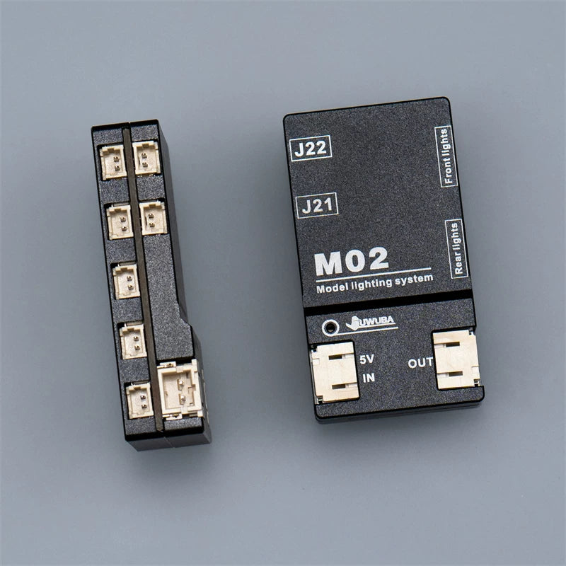 juwuba TAMIYA1/14 RC TRACTOR MFC-01 MFC-03 4 IN 1 Light Adapter Module KZQ-M02