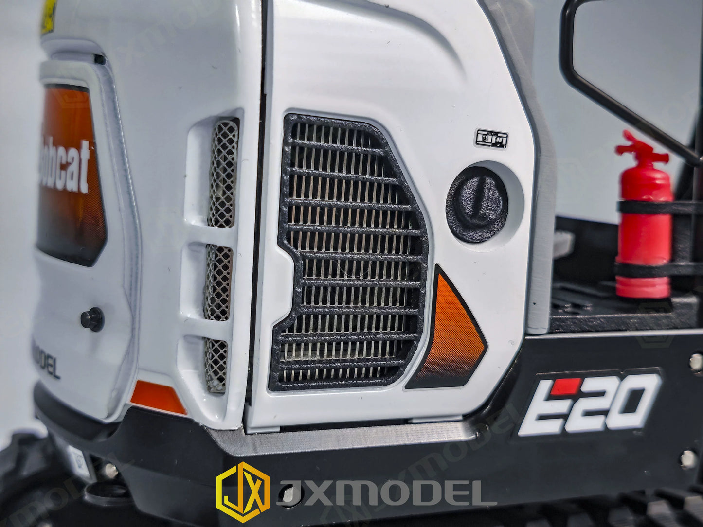 JXMODEL JX-E20-V2.0 RC Micro Desktop Metal Hydraulic Excavator RTR