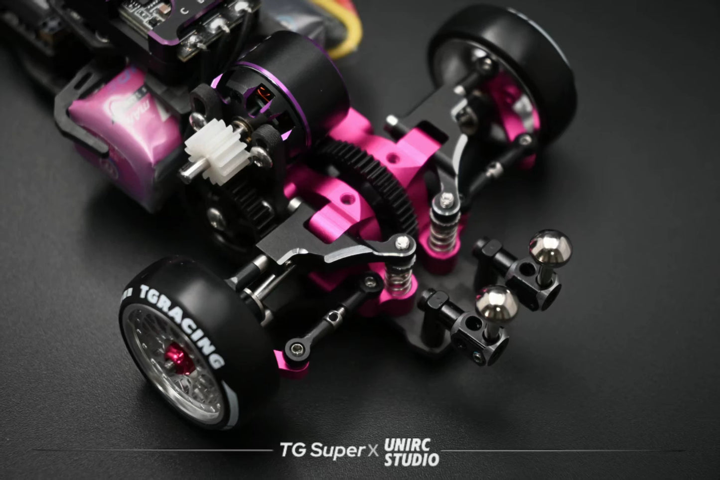 TG SUPER UNIRC TG + 1/24 RWD Brushless External Rotor Motor RC DRIFT CAR RTR