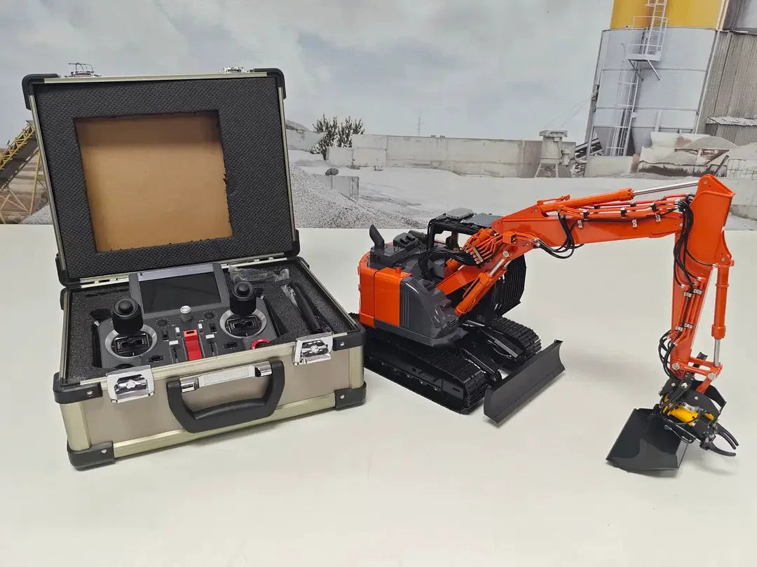 SFrog Hitachi 135 1/14 All Metal Desktop Hydraulic Excavator RTR