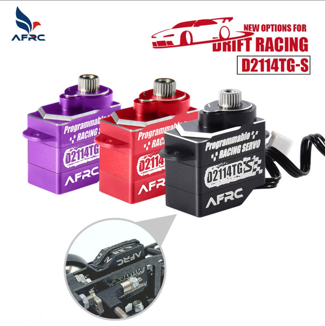 ARKEDGE AE24X PRO 1/24 RWD RC DRIFT CAR Preassembled Frame KIT with Op