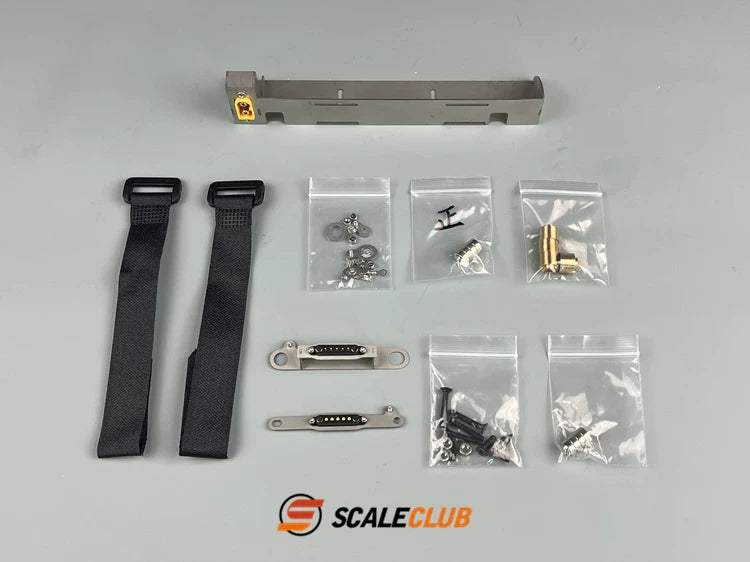 Scaleclub 1/14 Tamiyaa Rc Tractor Magnetic High Top Set