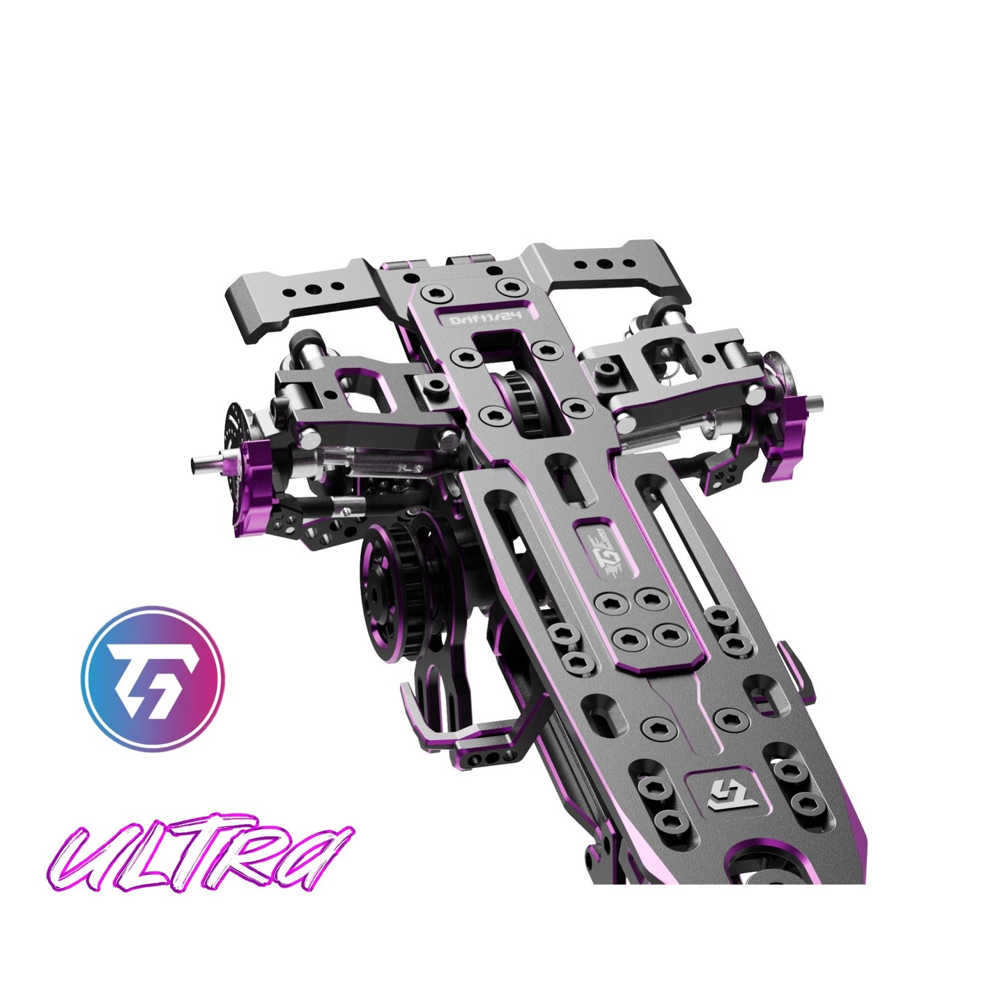 TG SUPER ULTRA 1/24 METAL RC DRIFT CAR Preassembled Frame Version