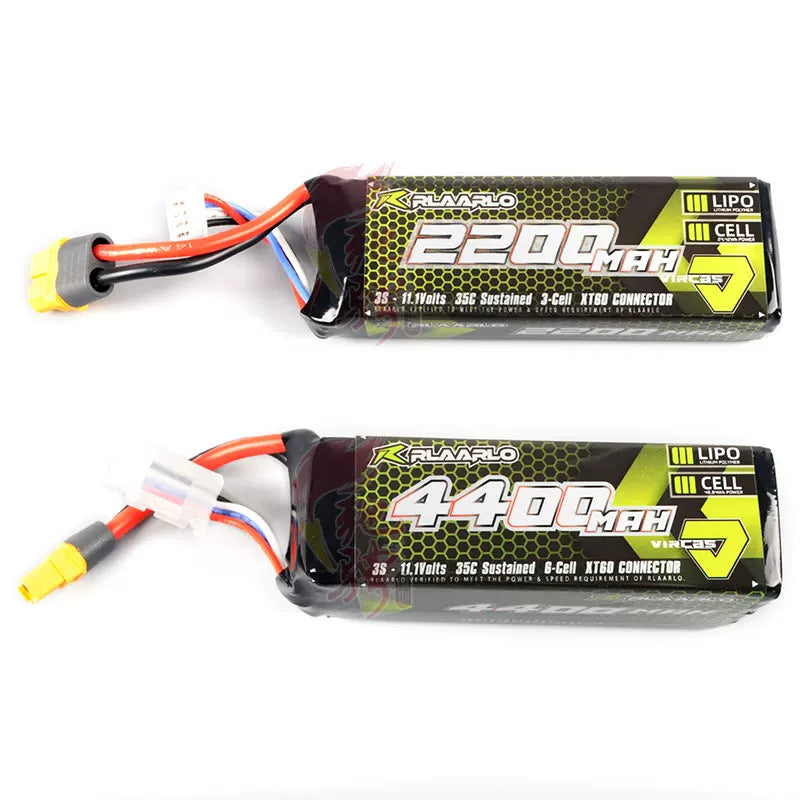 RLAARLO Lithium Battery 4400mAh 2200mAh 3S 11.1V XTS X12S