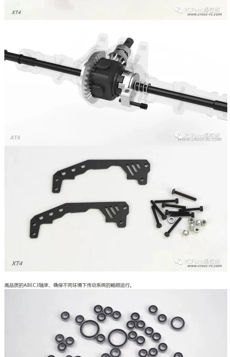 CROSSRC EMO XT4 1/10 Rc Car KIT