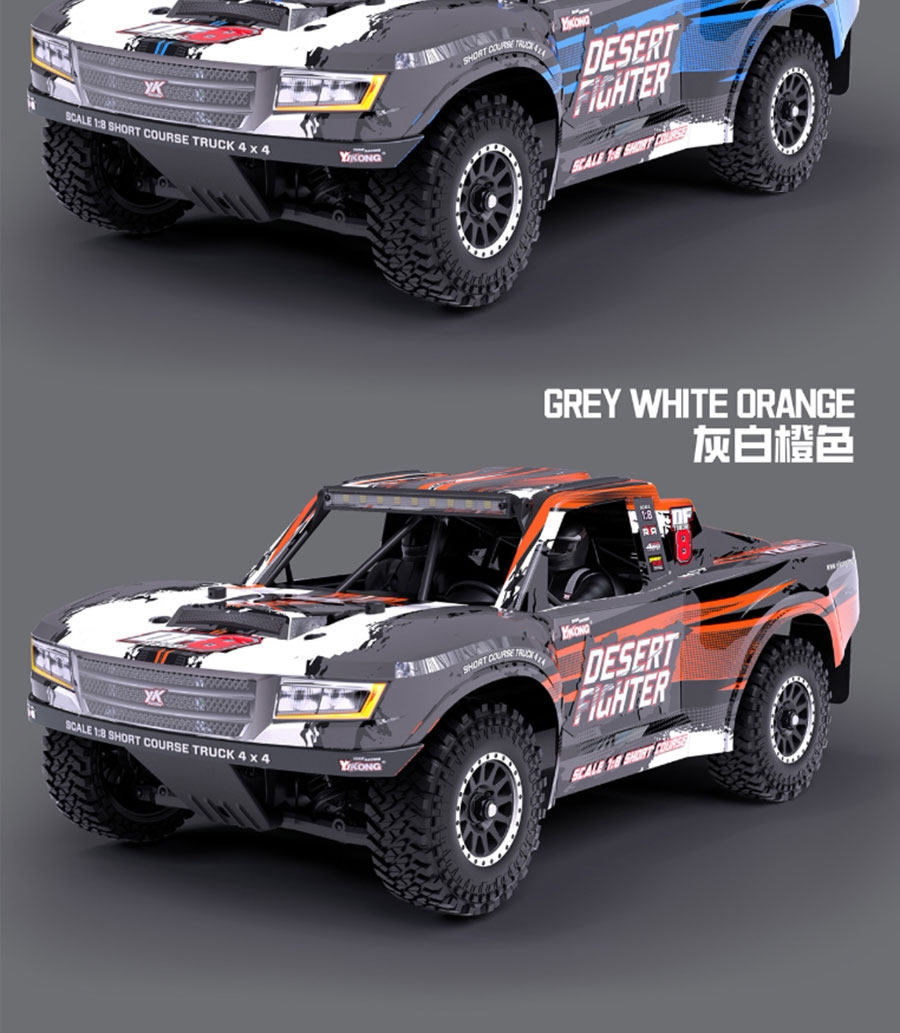 YIKONG YK 8081 DF8 1/8 4WD Brushless 4wd Rc Car RTR