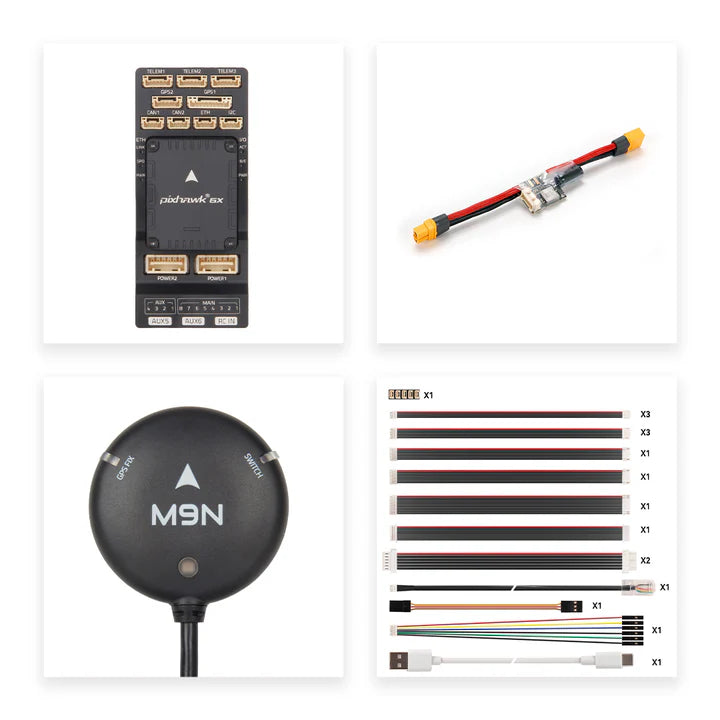 Holybro Pixhawk 6X ICM-45686 RC Fixed Wing Drone Flight Control M9N /M10 GPS