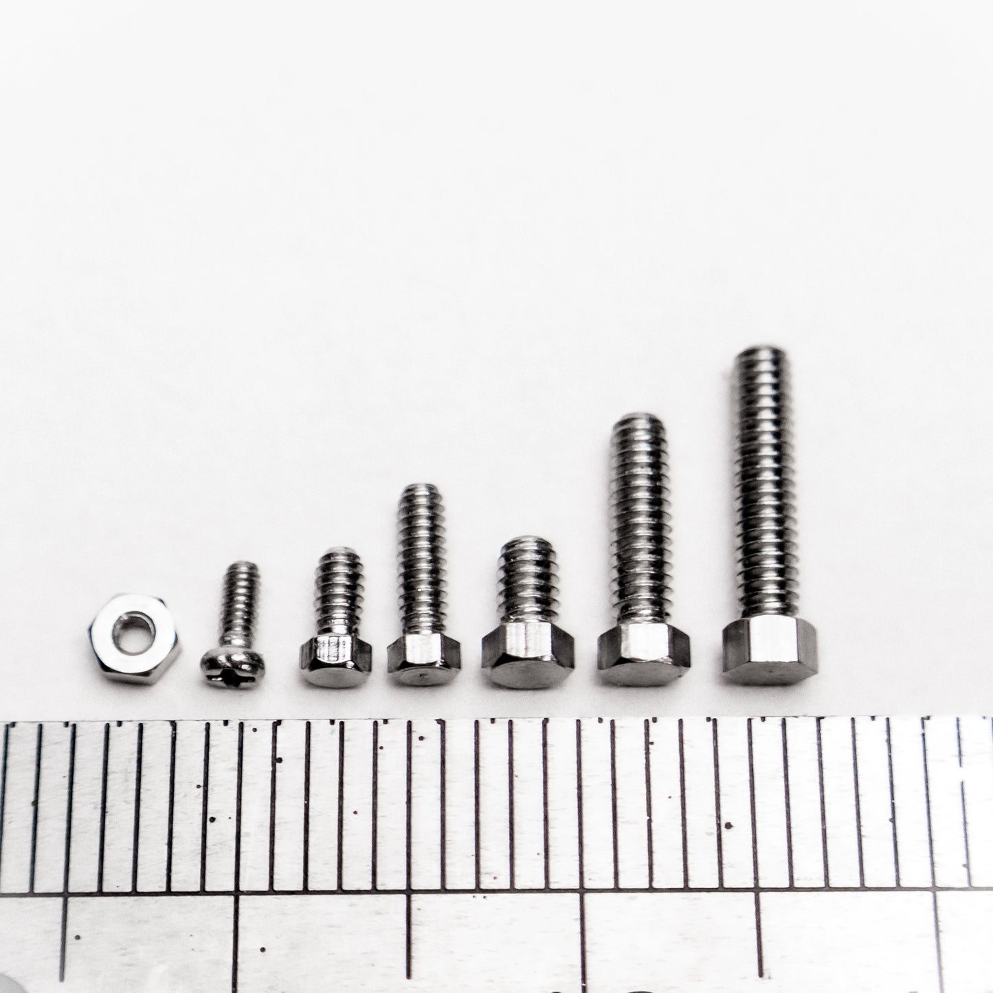 1/14 Tamiya Rc Tractor M1.6 M2 Stainless Steel Hexagonal Screw 100pcs