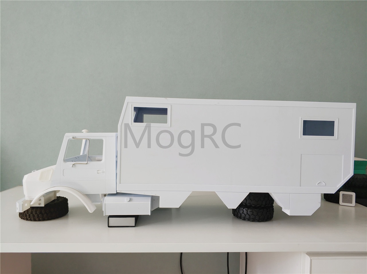 1/10 TRX6 SCX10 90046 Rc Car 3D Printed Unimog U5000 RV, Plastic Case 313 324mm Wheelbase